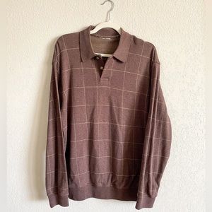 Cozy Men’s Collared Henley